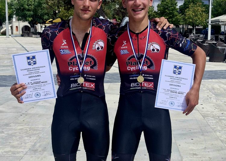 Πρωταθλητής 2025 ο Ποδηλατοδρόμος Πύργου με τους Νικόλα Βίλα & Νικόλα Κοκοσιούλη