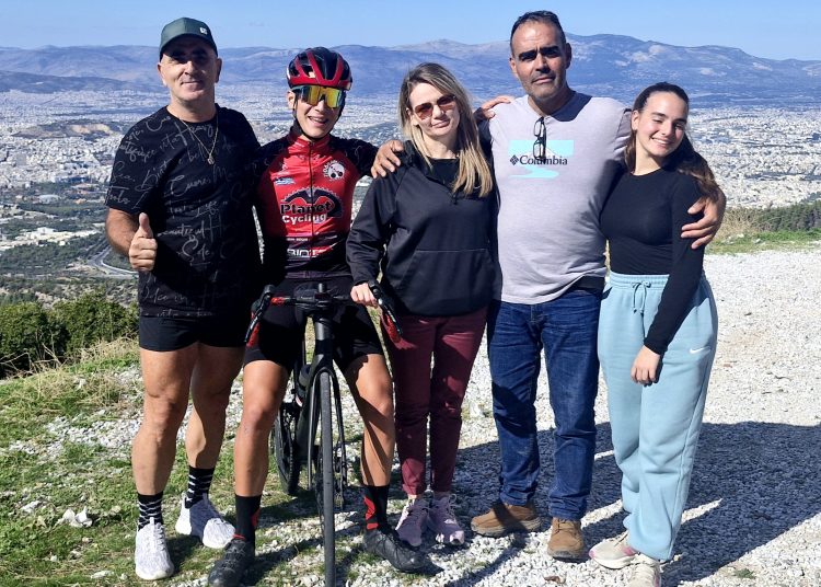 Χάλκινος ο Ποδηλατοδρόμος Πύργου στην Ανάβαση Υμηττού με τον Νικόλα Κοκοσιούλη