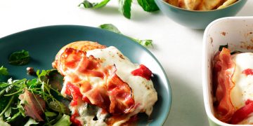 Κοτόπουλο φιλέτο ψημένο σαν πίτσα!