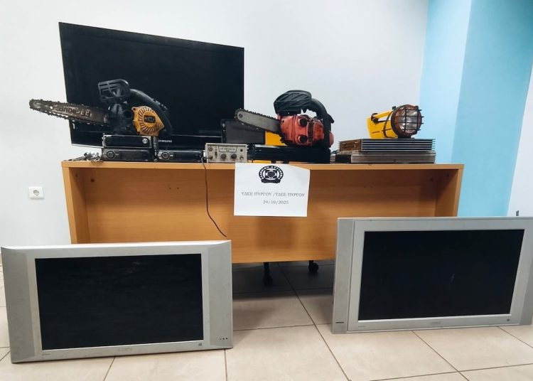 Πύργος: Συλλήψεις σε καταυλισμό Ρομά για σωρεία κλοπών σε κοινότητες και παραλιακά σπίτια