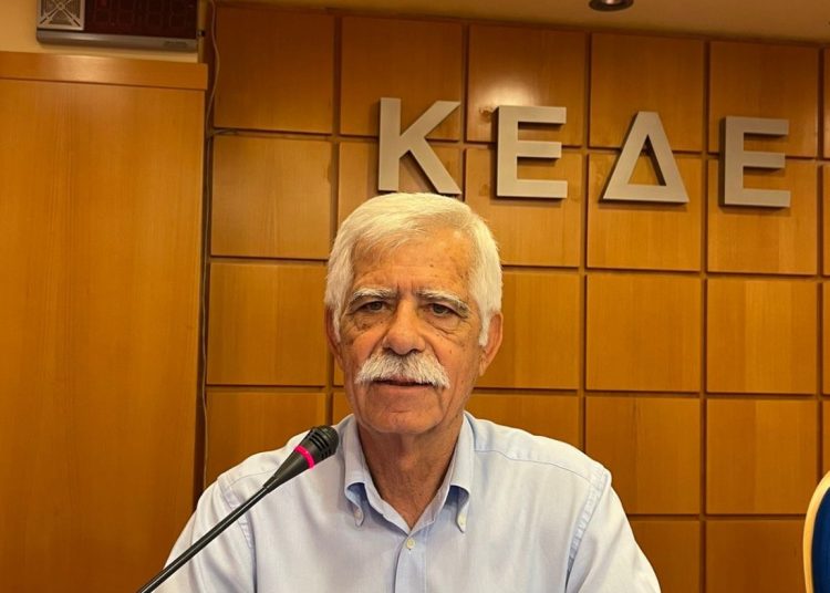 Παρέμβαση Βασ. Παπαδόπουλου στην Επιτροπή Αγροτικής Ανάπτυξης της ΚΕΔΕ για το θέμα του καταρροϊκού πυρετού στην Πηνεία