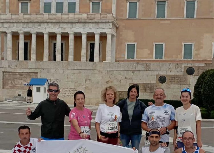 Συμμετοχή μελών του Δρομικού «ΛΑΝΘΙ RUN» στον 42ο Αυθεντικό Μαραθώνιο Αθήνας