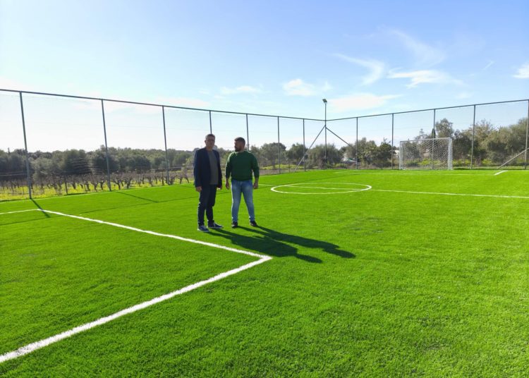 «Στολίδι» το γήπεδο 5×5 στο Μπόρσι Λεχαινών