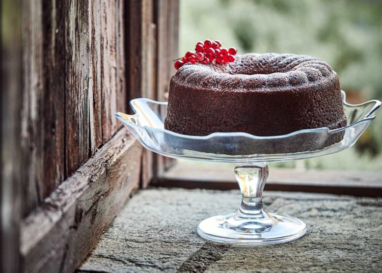 Κέικ κολοκύθας με ελαιόλαδο, μέλι και μπαχαρικά