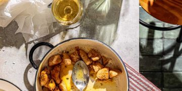 Μπουκιές κοτόπουλου με φθινοπωρινή τρούφα