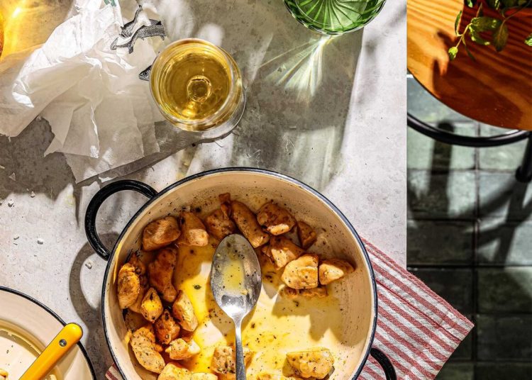 Μπουκιές κοτόπουλου με φθινοπωρινή τρούφα