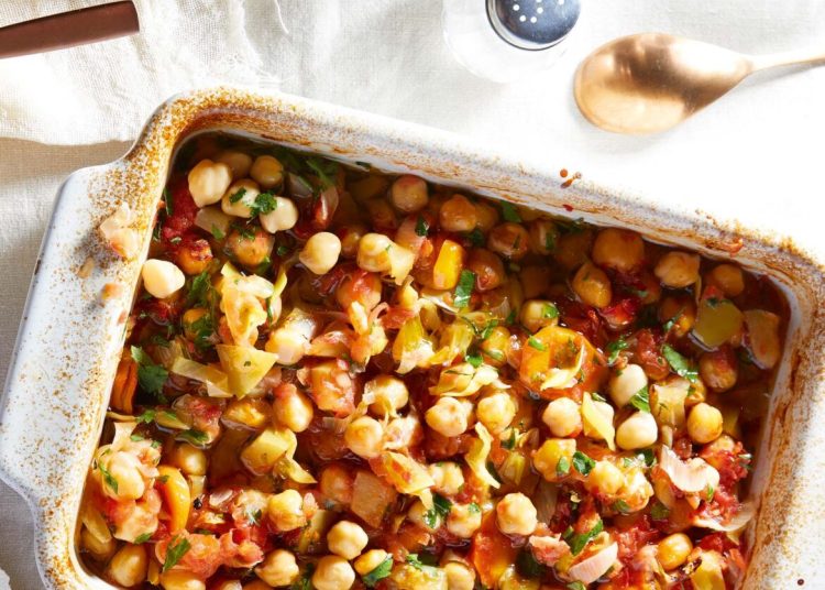 Ρεβυθάδα με μήλα