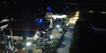 Νέος σύγχρονος φωτισμός στους Αγίους Θεοδώρους Λεχαινών