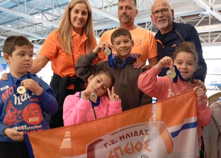 Eπειός Ήλιδας: Με τέσσερις συμμετοχές στην «5η Γιορτή  Κολύμβησης Μικρών Κολυμβητών»