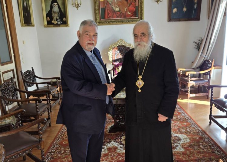 Συνάντηση προέδρου ΔΕΕΠ Παλυβού και Μητροπολίτη Ηλείας