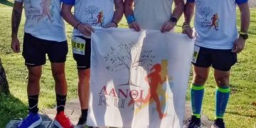 Εκπρόσωποι του «Λάνθι Run» στο Αγρίνιο – Προβολή του δρομικού δρώμενου του Δήμου Πύργου