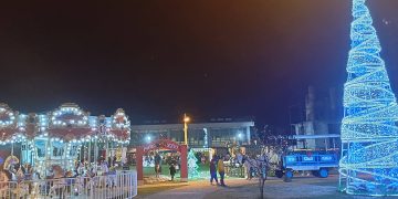 Πύργος: Εντυπωσιάζει μικρούς & μεγάλους το χριστουγεννιάτικο χωριό στο Πάρκο Ξυστρή