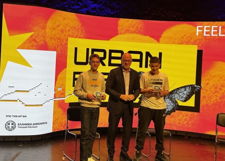 Ο Δ.Αντύπας μαθητής 4ου Λυκείου Πύργου βραβεύτηκε για την ταινία του στη Πάτρα