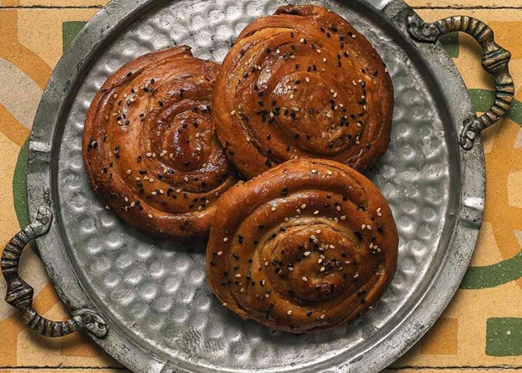 Αρμένικα γλυκά ψωμάκια με ταχίνι