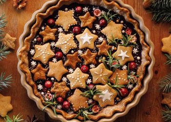 Γιορτινή πάστα φλώρα για να εντυπωσιάσετε τους καλεσμένους