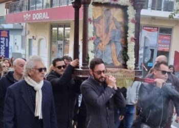 Ο ΠΟΛΙΟΥΧΟΣ ΠΥΡΓΟΥ “ΑΓΙΟΣ ΧΑΡΑΛΑΜΠΟΣ” ΣΤΟΝ Ι.Ν.ΑΓ. ΚΥΡΙΑΚΗΣ ΠΥΡΓΟΥ