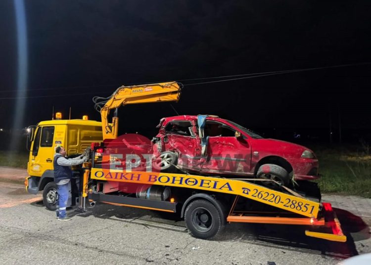 Αμαλιάδα: Θανατηφόρο τροχαίο στην είσοδο της πόλης