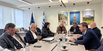 Συνάντηση Α.Νικολακόπουλου-Κ.Λεβέντη για τα θέματα Ηλείας-Τι συζητήθηκε