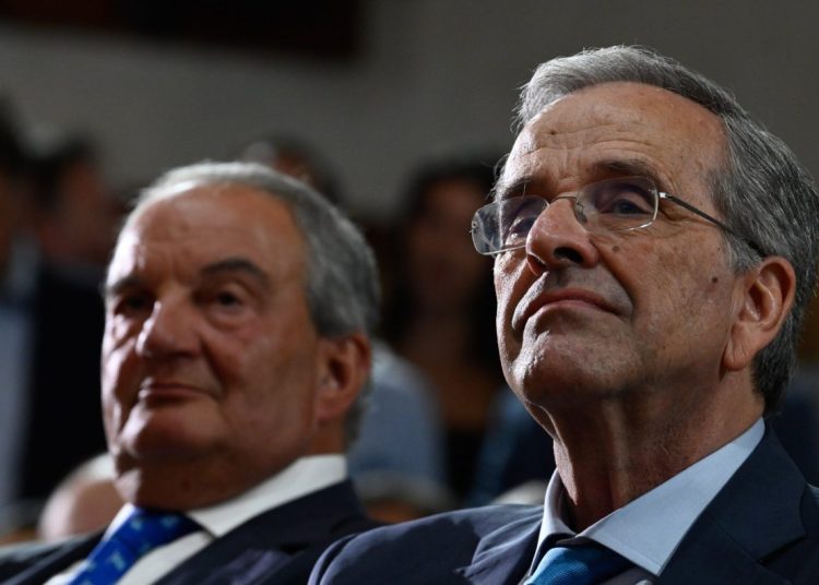 Καραμανλής – Σαμαράς στην Καλαμάτα: Μια συνύπαρξη με ιδιαίτερη σημειολογία