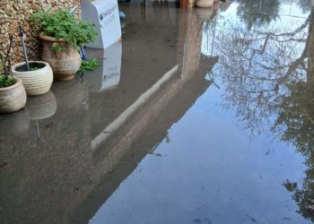 Πύργος: Πλημμύρες και στην περιοχή της εκκλησίας Αγίου Ιωάννη