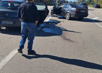 Τροχαίο στο δρόμο Πύργου – Ολυμπίας με τρεις τραυματίες