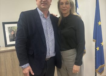 Συνάντηση Λέντζα με Υφ.Τουρισμού Καραμανλή για την τουριστική αναβάθμιση του δήμου