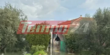 Βαρθολομιό: Εγκλωβίστηκαν μέσα στα σπίτια τους από υπερχείλιση ποταμού