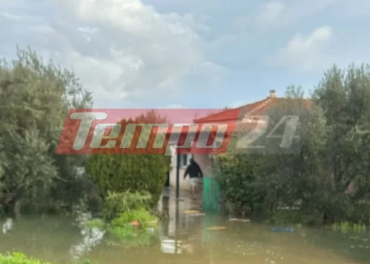 Βαρθολομιό: Εγκλωβίστηκαν μέσα στα σπίτια τους από υπερχείλιση ποταμού