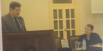 H Ελένη Γλύκατζη – Αρβελέρ στο Δημαρχείο Πύργου