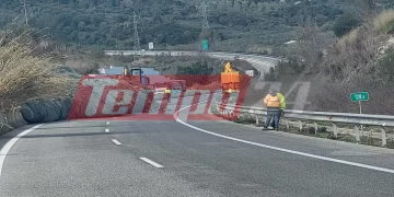 Ιόνια οδός: Για 3 μήνες κλειστό το τμήμα που έγινε η κατολίσθηση