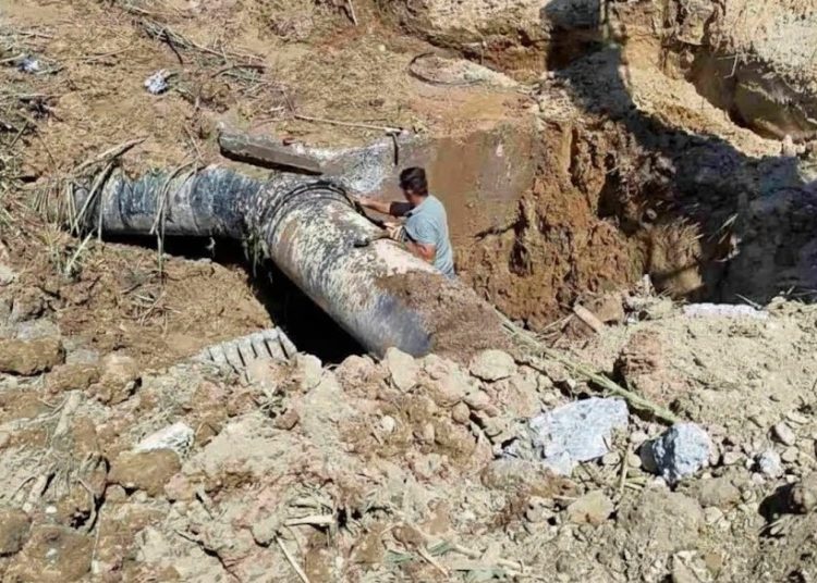 Τη νύχτα της Κυριακής η αποκατάσταση της υδροδότησης από το διυλιστήριο του Ερυμάνθου