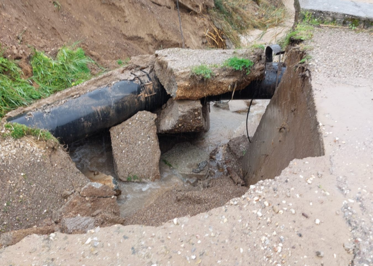 Για μέρες χωρίς νερό Πύργος και Αρχ. Ολυμπία από πολύ μεγάλη διπλή ζημιά στους αγωγούς από Ερύμανθο και Αύρα!