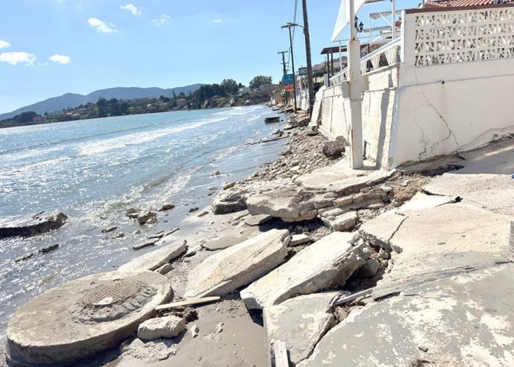 Ζάκυνθος: Μεγάλες οι καταστροφές από την κακοκαιρία