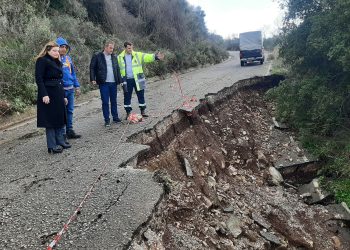 Αυτοψία Αυγερινοπούλου στις πληγείσες περιοχές της Νότιας Ηλείας