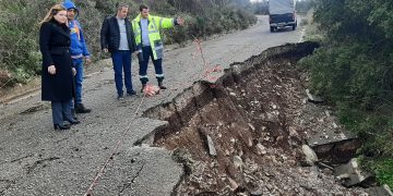 Αυτοψία Αυγερινοπούλου στις πληγείσες περιοχές της Νότιας Ηλείας