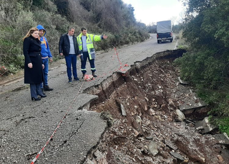 Αυτοψία Αυγερινοπούλου στις πληγείσες περιοχές της Νότιας Ηλείας
