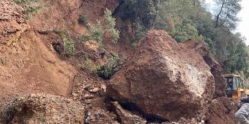 Ε.Ο. Πύργου – Τριπόλεως: Ολική διακοπή κυκλοφορίας λόγω κατολισθήσεων κοντά στα Λαγκάδια