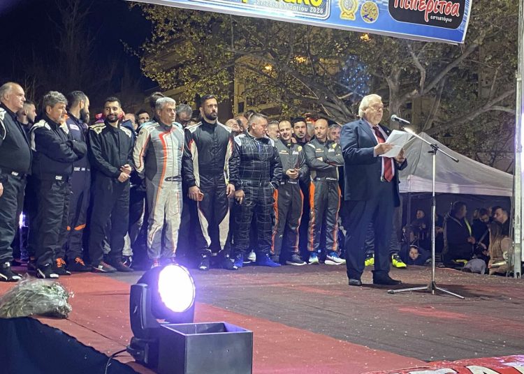 ΠΥΡΓΟΣ: Δόθηκε η εκκίνηση του 46ου Ολυμπιακού Ράλλυ