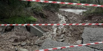 Οι ζημιές & οι κατολισθήσεις σε Πηνεία & Ζαχάρω θέλουν 11 εκ. ευρώ έργα