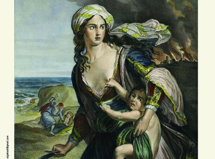 Λύκειο Ελληνίδων Πύργου: «Δρόμο να σχίσουν τα σπαθιά κι ελεύθεροι να μείνουν!» (23/3)