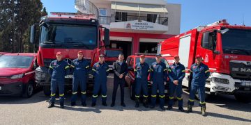 Πυροσβεστική Ηλείας: Ενισχύεται με 13 οχήματα διαφόρων χρήσεων για τις επιχειρήσεις