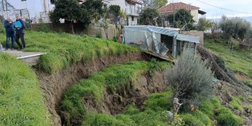 Πηνεία: Νέες κατολισθήσεις ανεβάζουν το κόστος αποκατάστασης-7 εκ. ευρώ χρειάζονται