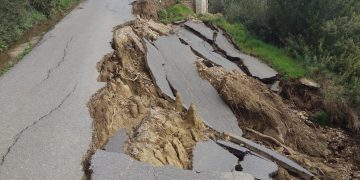 Οι ζημιές & οι κατολισθήσεις σε Πηνεία & Ζαχάρω θέλουν 11 εκ. ευρώ έργα