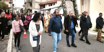 Με λαμπρότητα και κατάνυξη ο εορτασμός του Αγίου Γεωργίου στη Καλίτσα Αμαλιάδας