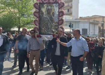 ΠΥΡΓΟΣ: Περιφορά της εικόνας Ζωοδόχου Πηγής