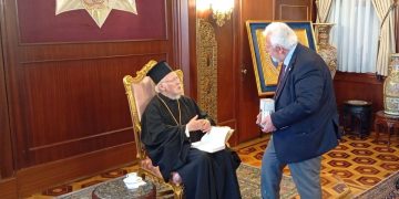 Στην Κωνσταντινούπολη ο Δήμος Ήλιδας-Συνάντηση Βαρθολομαίου-Χριστοδουλόπουλου