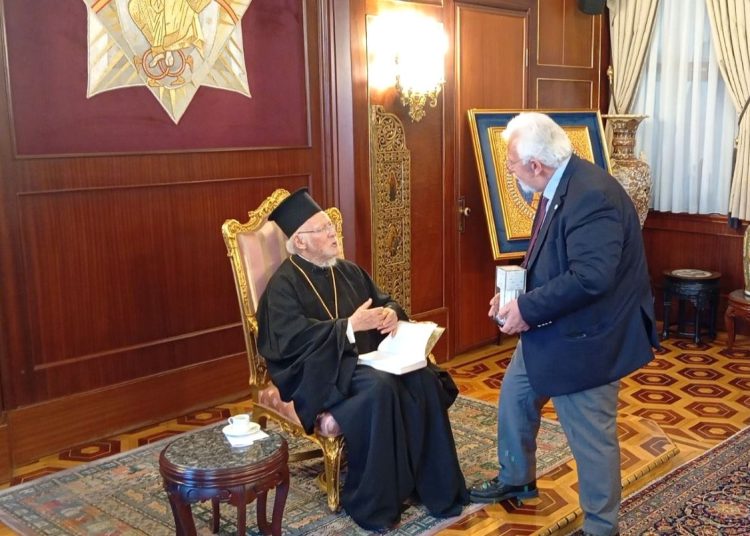 Στην Κωνσταντινούπολη ο Δήμος Ήλιδας-Συνάντηση Βαρθολομαίου-Χριστοδουλόπουλου