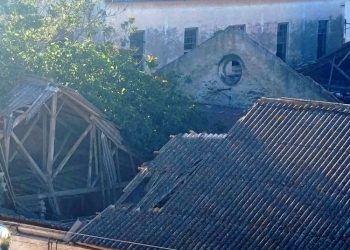 Πύργος: Κατέρρευσε η στέγη στις αποθήκες ΑΣΟ-Αποκλεισμένο το σημείο