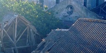 Πύργος: Κατέρρευσε η στέγη στις αποθήκες ΑΣΟ-Αποκλεισμένο το σημείο