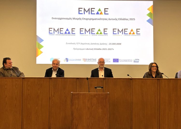 Ηλεία: 23 εκατ. ευρώ στην τοπική οικονομία-Με επιτυχία η δράση «Εκσυγχρονισμός Μικρής Επιχειρηματικότητας»